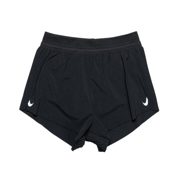 Men's Nike AeroSwift Short - Black/Summit White – Gazelle Sports
