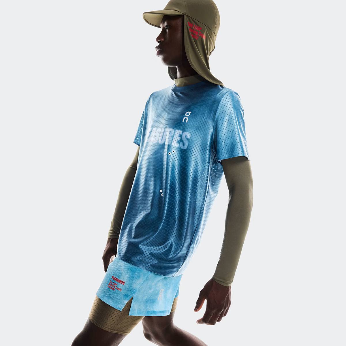 on 限定 shorts Pleasures×the loop Mサイズ Men's Shorts PLEASURES x The Loop | Blue | On United States