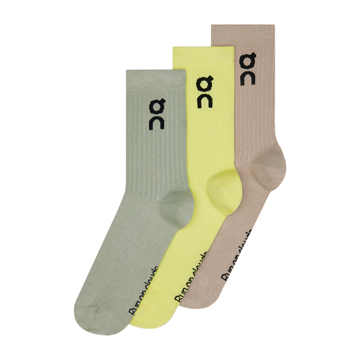 Logo Sock High 3-Pack – The Loop Running Supply